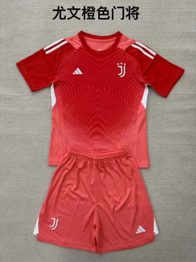 2025/2026 Juventus Goalkeeper Football Shirt Kids Size 1:1 Thai Quality