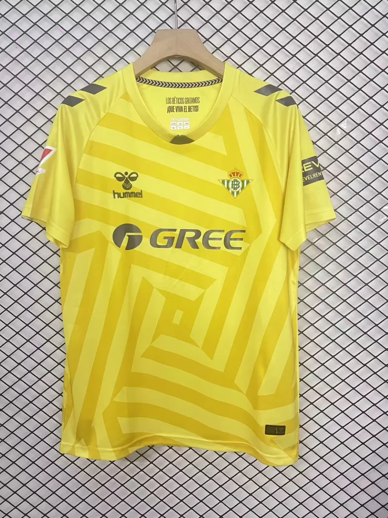 2025/2026 Real Betis Goalkeeper Football Shirt 1:1 Thai Quality
