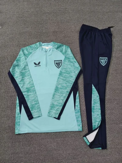 2025/2026 Athletic Bilbao Half-Pull Training Wear Football Shirt
