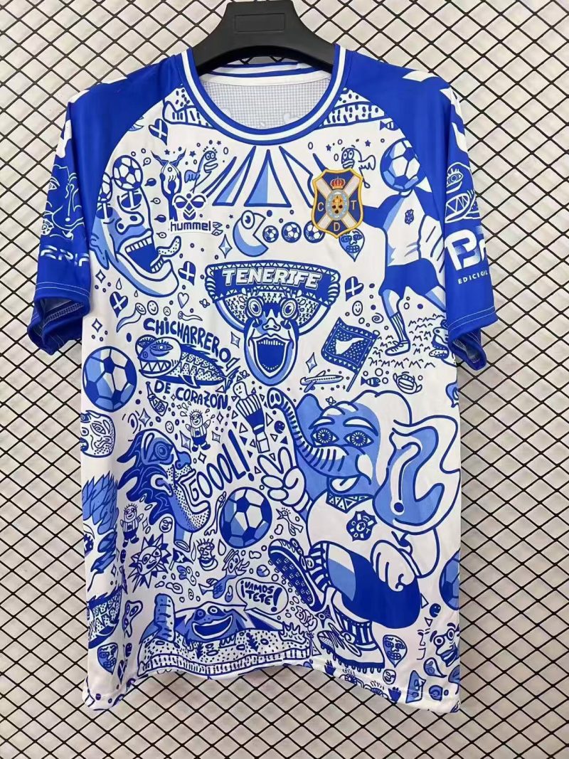 2025/26 Tenerife Limited Edition Football Shirt 1:1 Thai Quality