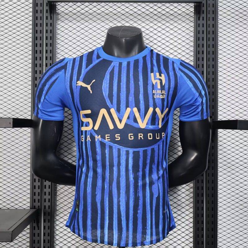 2025/2026 Player Version Al Hilal Home Football Shirt 1:1 Thai Quality