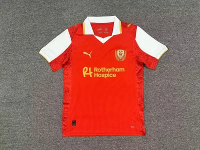 2025/2026 Rotherham United Home Football Shirt 1:1 Thai Quality