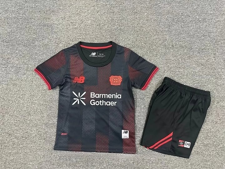 888793a88b8c4c4fabe0156adfa211ca 2025/2026 Leverkusen Home Football Shirt Kids Size 1:1 Thai Quality