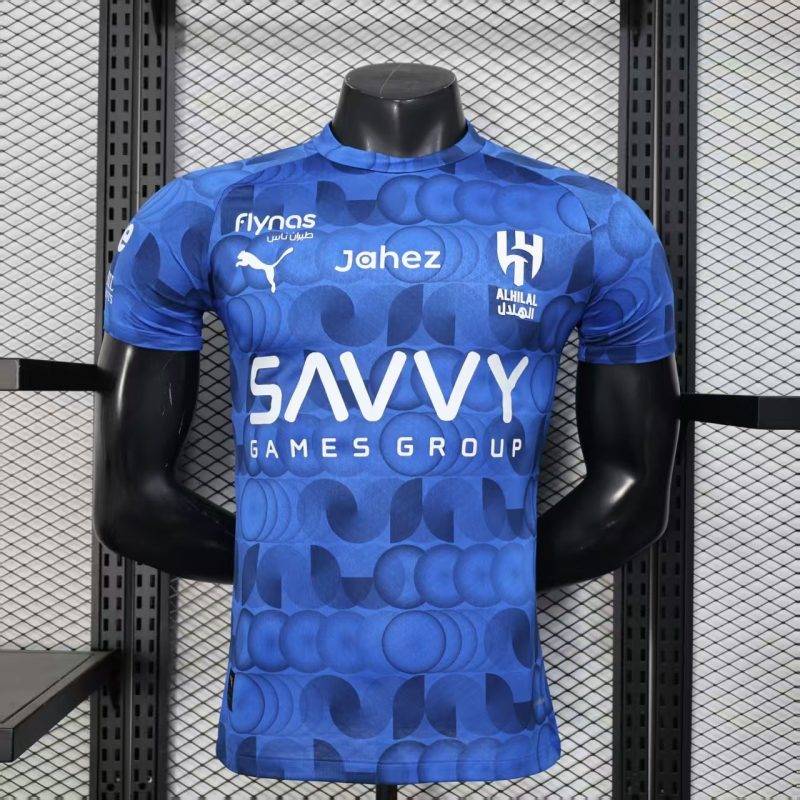 8929cd4772951c592c6fd4972aa2a35b 2025/2026 Player Version Al Hilal Pre-game service Football Shirt 1:1 Thai Quality