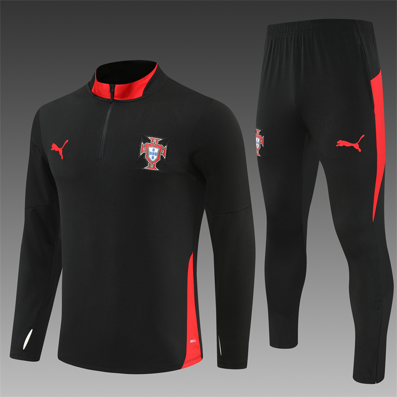 898cc3c2a5b451552b2060b0c2c55986 2025/2026 Portugal Half-Pull Football Shirt