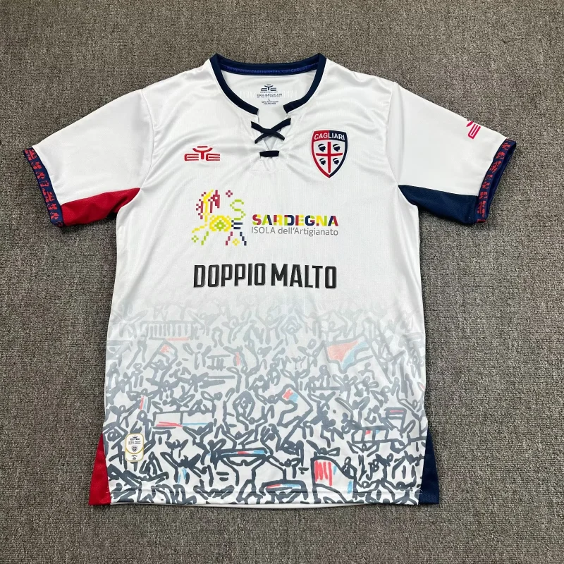 2025/2026 Cagliari Calcio Away Football Shirt 1:1 Thai Quality