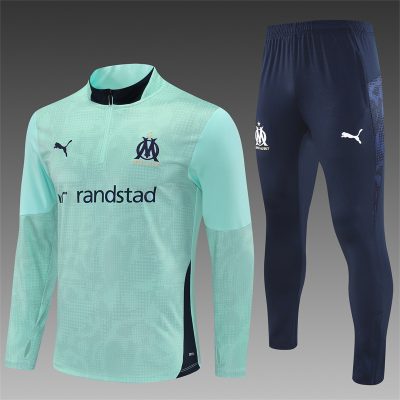 2025/2026 Olympique Marseille Half-Pull Training Wear Football Shirt