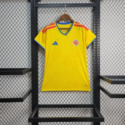 2026 Women Colombia Home Football Shirt 1:1 Thai Quality