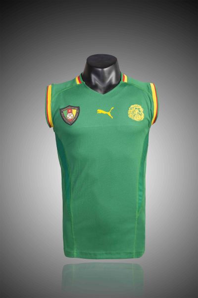 2002 Retro Cameroon Home Football Shirt 1:1 Thai Quality