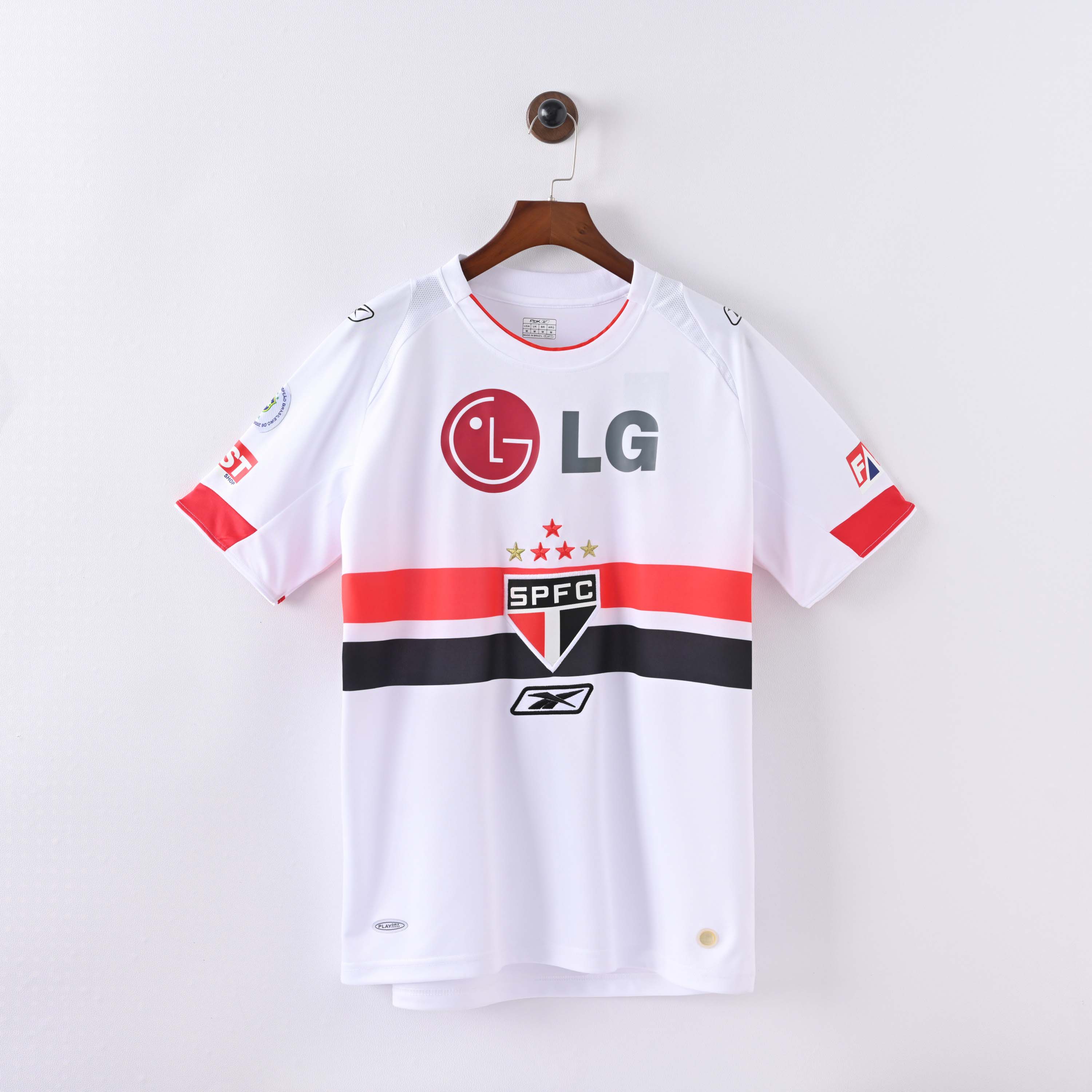 951185d64600ee803f48d6a4a5de8d6d 2006 Retro São Paulo Home Football Shirt 1:1 Thai Quality