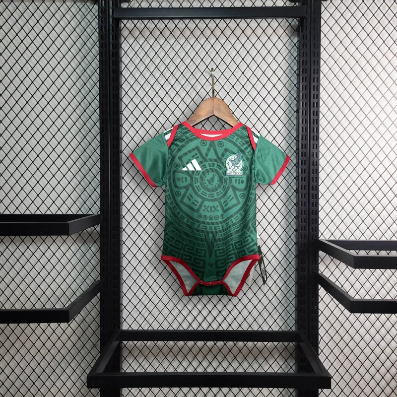 9d73629b88cd0f21f1f83ecd3b44fb5b 2026 Mexico Home Football Shirt Baby Size 1:1 Thai Quality