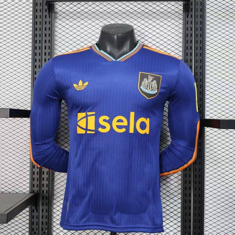 9f9aaf6612ac6e5e083b0f3c6e5f2f58 2025/2026 Long Sleeve Player Version Newcastle United Home Football Shirt 1:1 Thai Quality