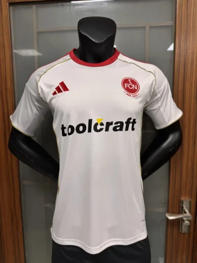 2025/2026 1. FC Nürnberg Away Football Shirt 1:1 Thai Quality