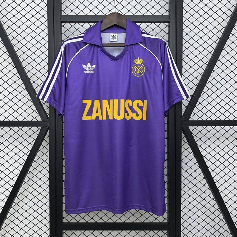 1984/1985 Real Madrid Away Football Shirt 1:1 Thai Quality