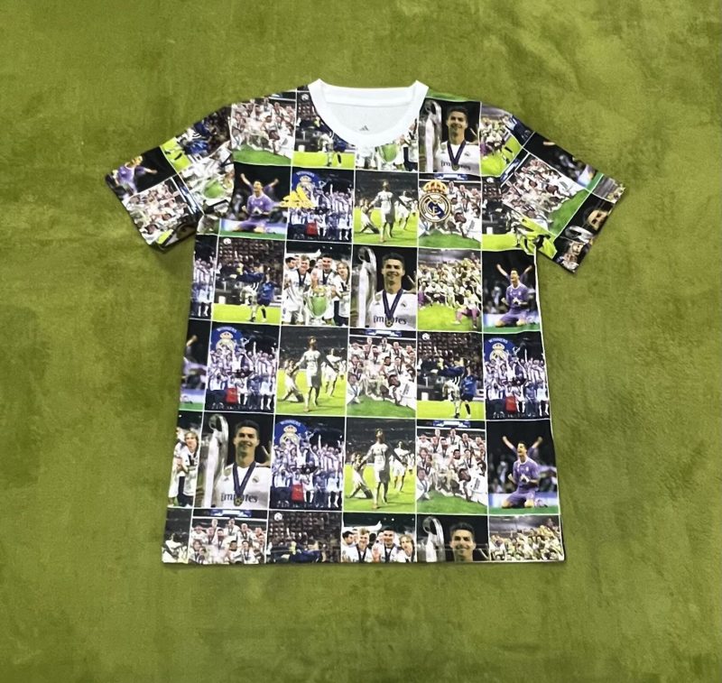 2025/2026 Real Madrid Champions Version Football Shirt 1:1 Thai Quality
