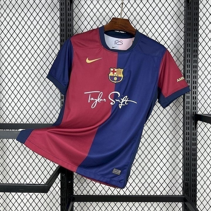 a2b2aebb191b1340d2aedea3191943a5 2024/2025 Barcelona Home Derby Football Shirt 1:1 Thai Quality