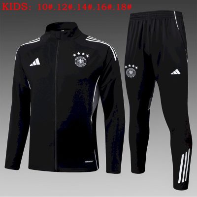 2025/2026 Germany Long Zipped Jacket Football Shirt 1:1 Thai Quality Set