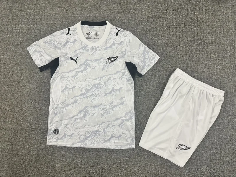 2026 New Zealand Home Football Shirt Kids Size 1:1 Thai Quality
