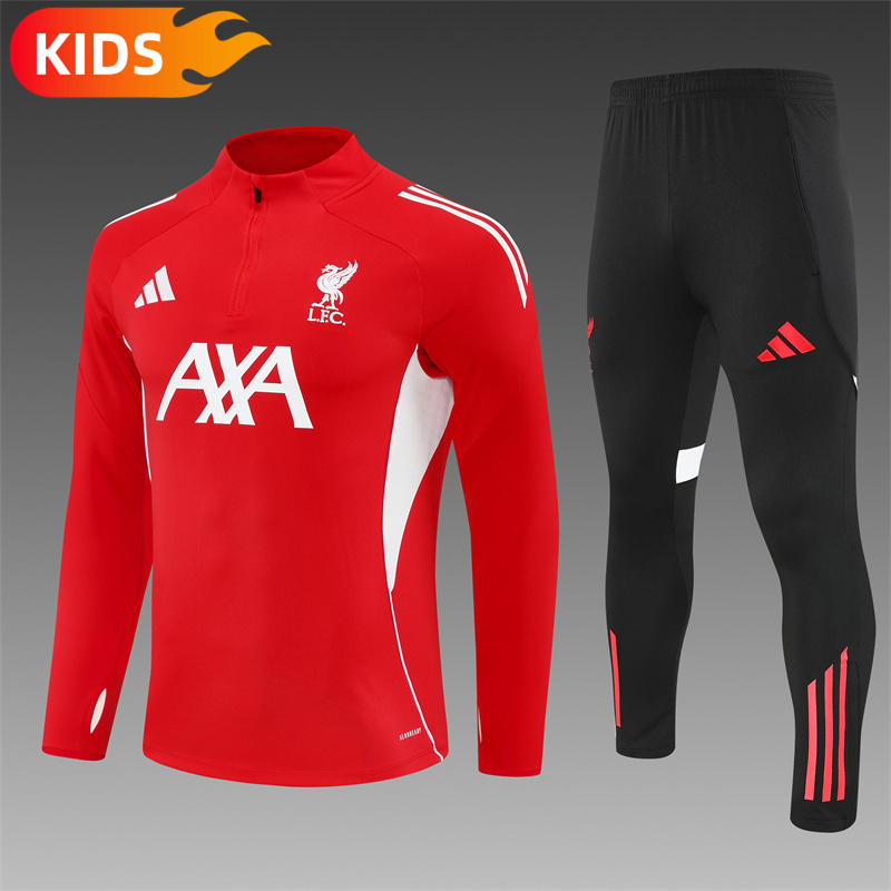 a628d54ca1794e16ff97e6c634d4c84e 2025/2026 LWP Half-Pull Football Shirt Kids Size