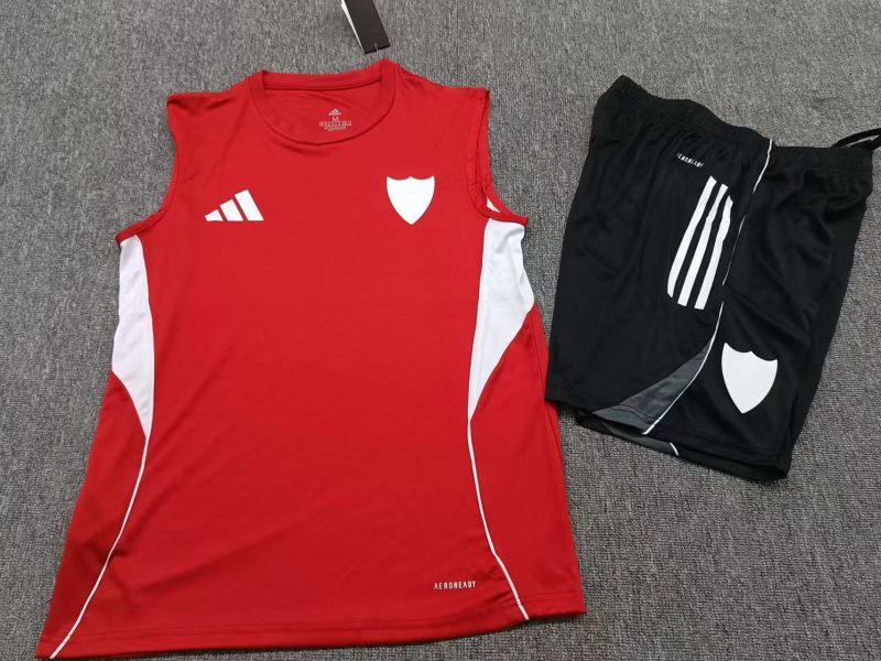 a8b01d3ed2dc33964c4283c747e8cccc 2025/2026 Sevilla Vest Training Suit Football 1:1 Thai Quality