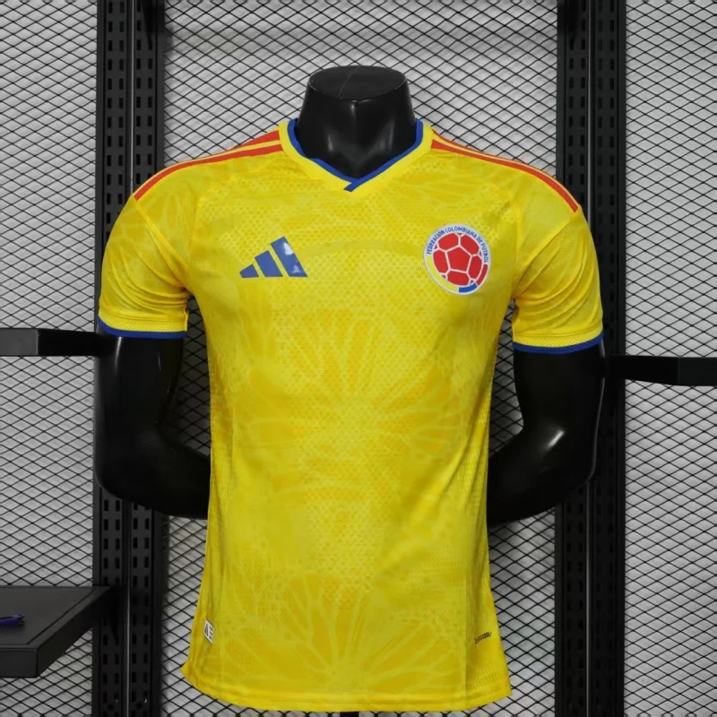 afd547908ed542e2f201f7013c21b373 2025/2026 Player Version Colombia Home Football Shirt 1:1 Thai Quality