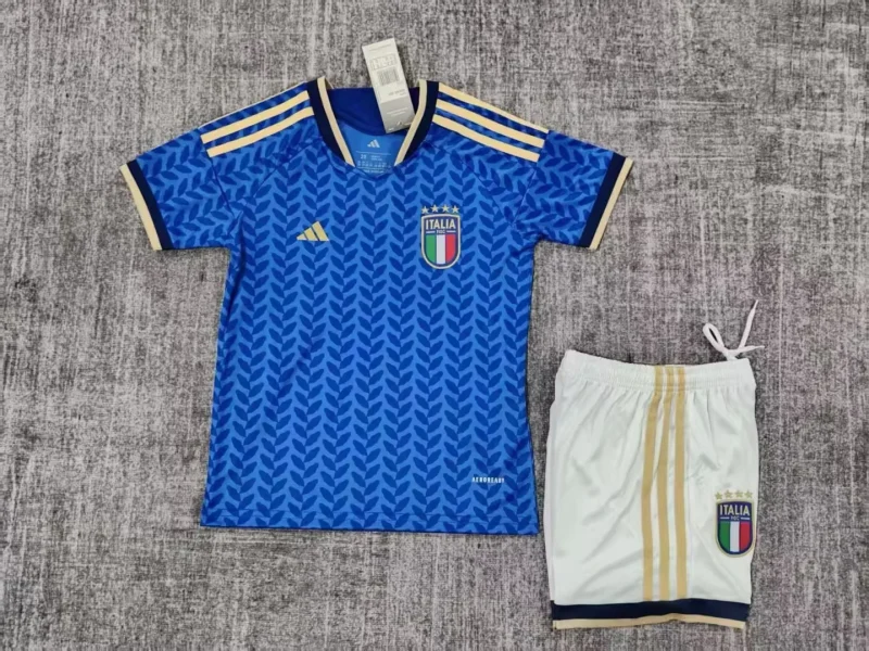 2026 Italy Home Football Shirt Kids Size 1:1 Thai Quality