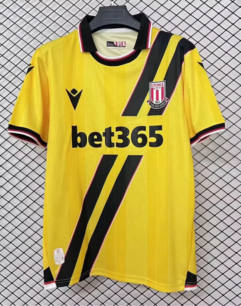 b4014635104147877768128b5f2ddf6e 2025/2026 Stoke City Third Away Football Shirt 1:1 Thai Quality