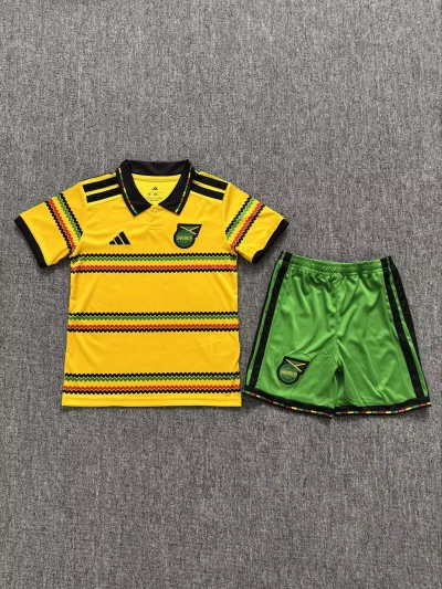 2026 Jamaica Home Football Shirt Kids Size 1:1 Thai Quality
