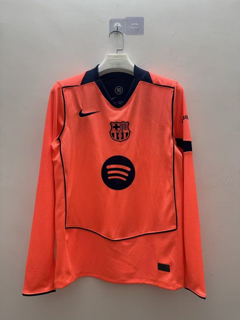 b4dbc963ed7fa9acdd032a5811140357 2025/2026 Barcelona Third Long sleeves Football Shirt 1:1 Thai Quality