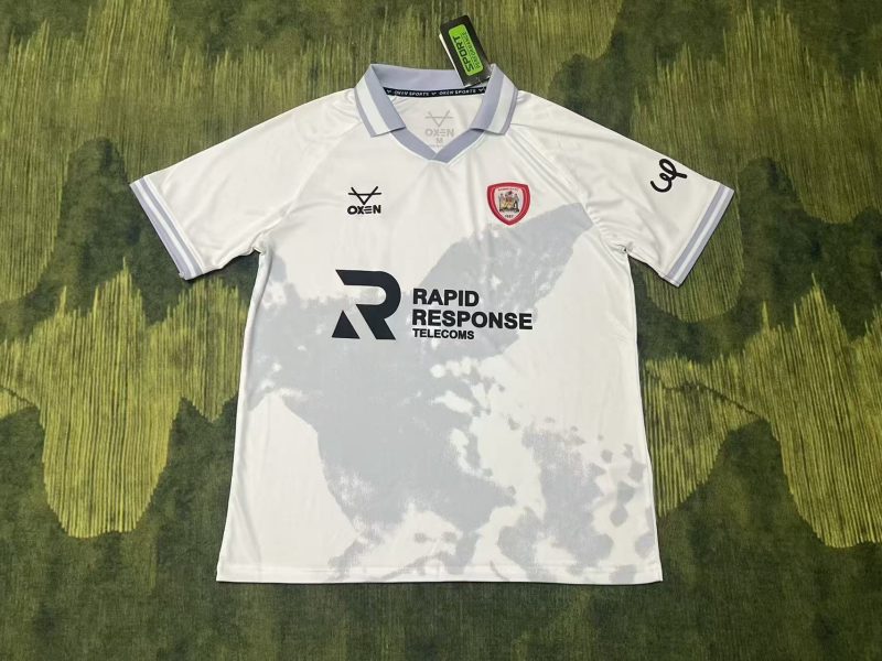 b4facc9115240d8d6eb8ec31f74f8eed 2025/2026 Barnsley Away Football Shirt 1:1 Thai Quality