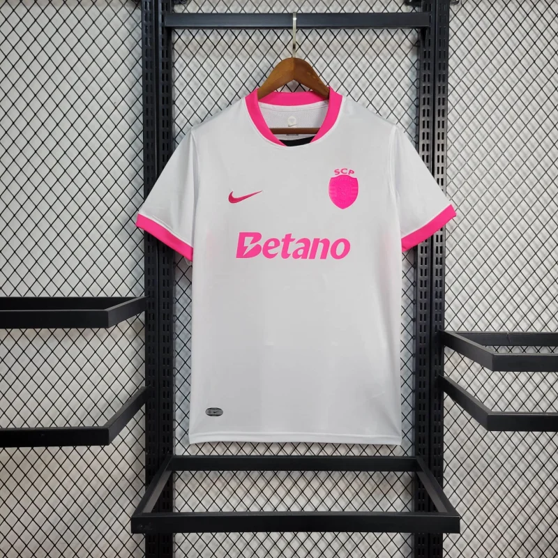 2025/2026 Sporting CP Pink October Football Shirt 1:1 Thai Quality