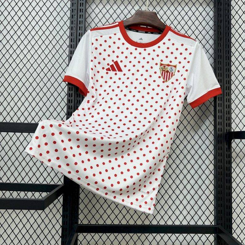 b6c5e0139c3b98304abb2ba3797e9a93 2025/2026 Sevilla Training Wear Football Shirt 1:1 Thai Quality