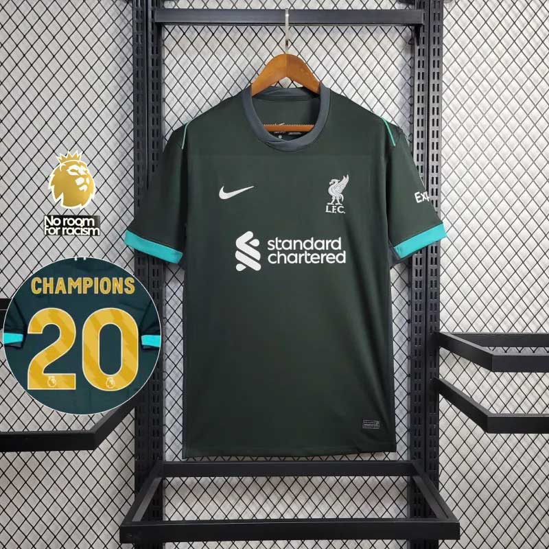 b72d440c269dc6072f028b0d899d04c1 【CHAMPIONS】2024/2025 Liverpool Away Gold Custom Football Shirt 1:1 Thai Quality