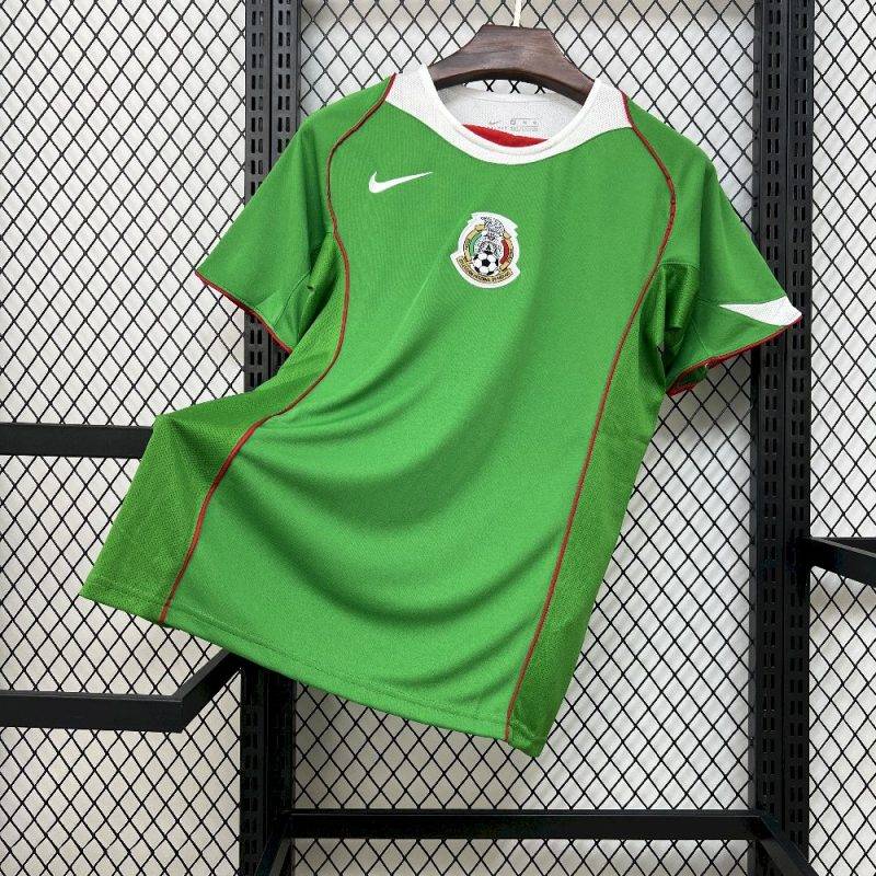 b737414aed245b187350b8b69c44dae3 2004 Retro Mexico Home Football Shirt 1:1 Thai Quality