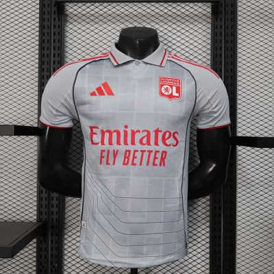 2025/2026 Player Version Lyon Third Away Football Shirt 1:1 Thai Quality