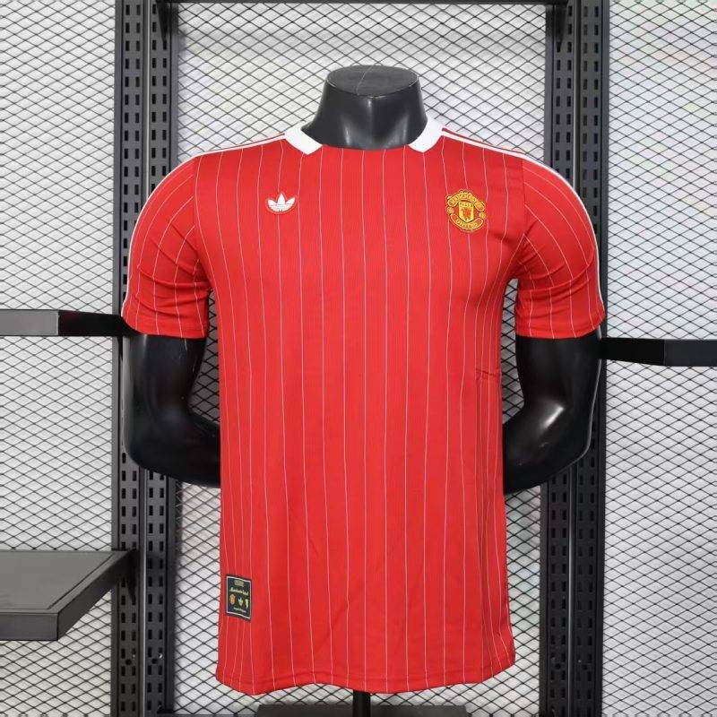 2025/2026 Player Version Manchester United Casual Edition Football Shirt 1:1 Thai Quality