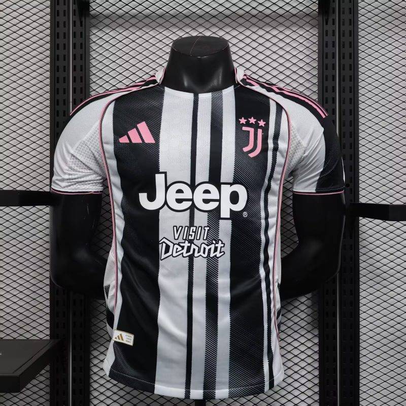 2025/2026 Player Version Juventus Home Football Shirt 1:1 Thai Quality