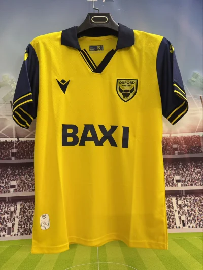 2025/2026 Oxford United Home Football Shirt 1:1 Thai Quality