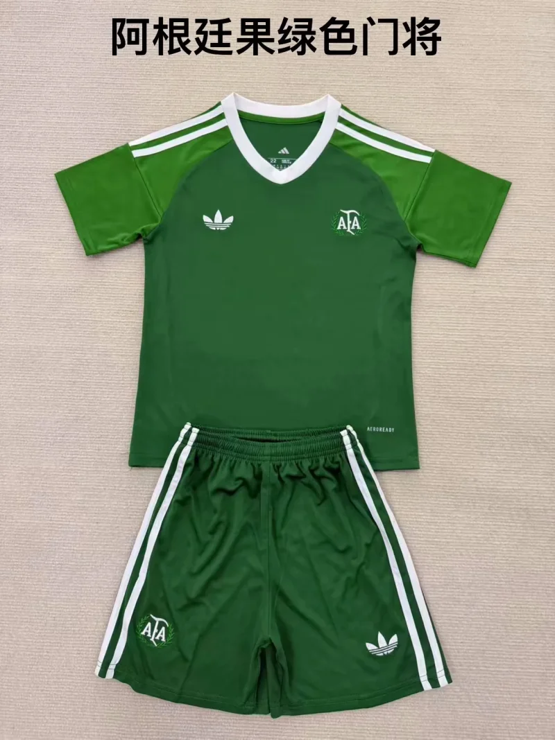 2025/2026 Argentina Goalkeeper Football Shirt Kids Size 1:1 Thai Quality