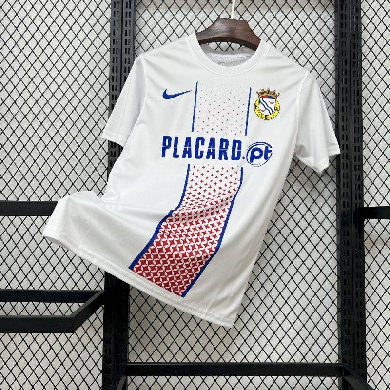 cc5b99d69235efb26c3bd9abf2217f8f 2025/2026 FC Alverca Away Football Shirt 1:1 Thai Quality