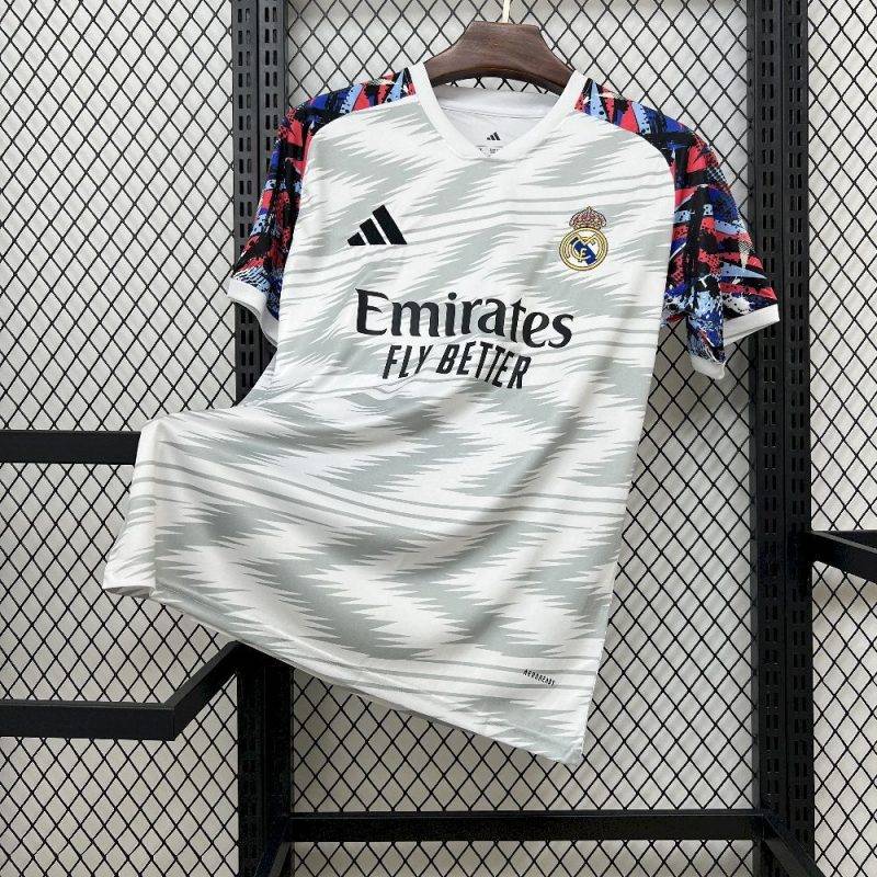 2025/2026 Real Madrid Pre-match uniform Football Shirt 1:1 Thai Quality