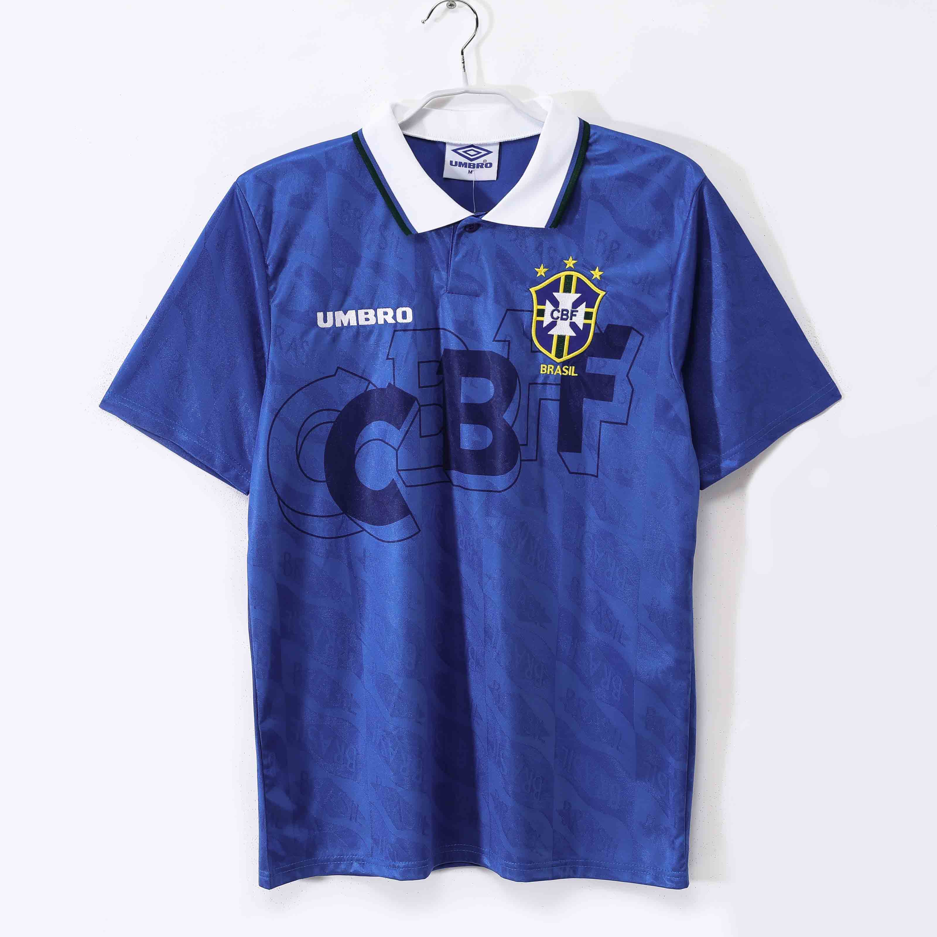 1991/1993 Retro Brazil Away Football Shirt 1:1 Thai Quality