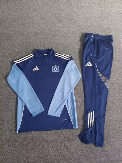 2025/2026 Hamburger SV Half-Pull Training Wear Football Shirt