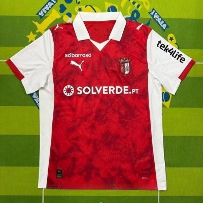 2025/2026 Braga Home Football Shirt 1:1 Thai Quality