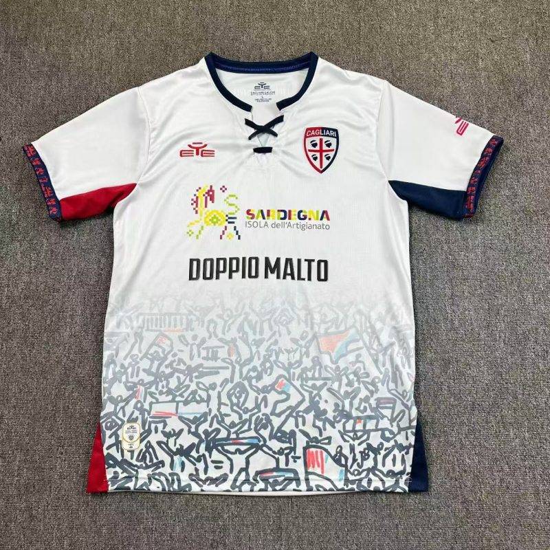 d56d59962bd2fc3b94ce206f13c710f0 2025/2026 Cagliari Away Football Shirt 1:1 Thai Quality