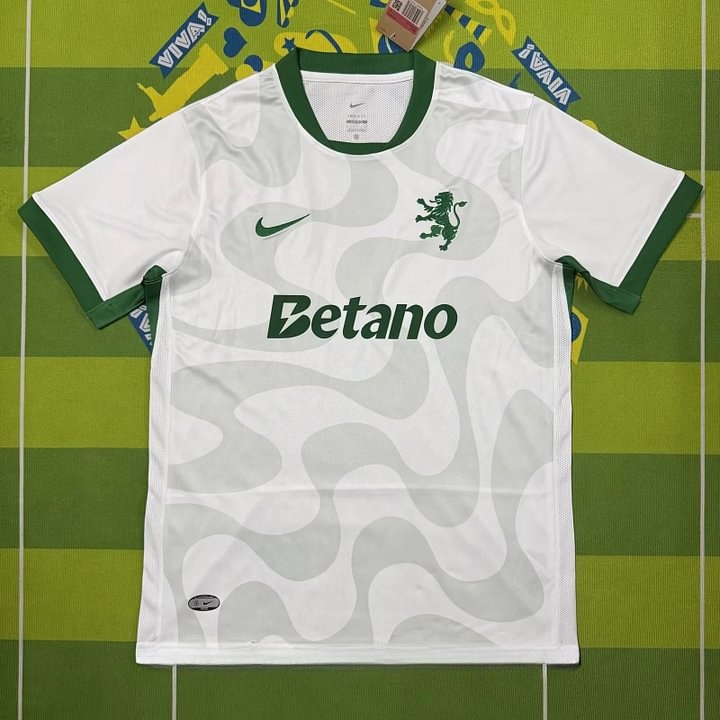 d5ab82f2d4d5536f20cb91efdb353eed 2025/2026 Sporting CP Away Football Shirt 1:1 Thai Quality