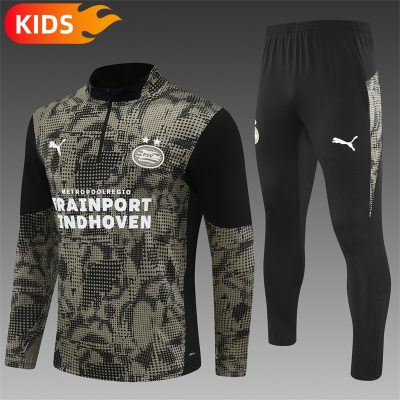 2025/2026 Eindhoven Half-Pull Football Shirt Kids Size