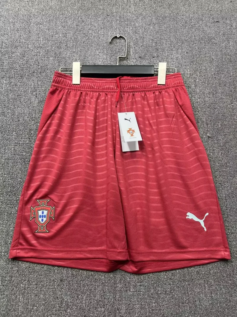 d91d3de650d1cf788aad902bfe9c0325 2026 Portugal Home Shorts 1:1 Thai Quality