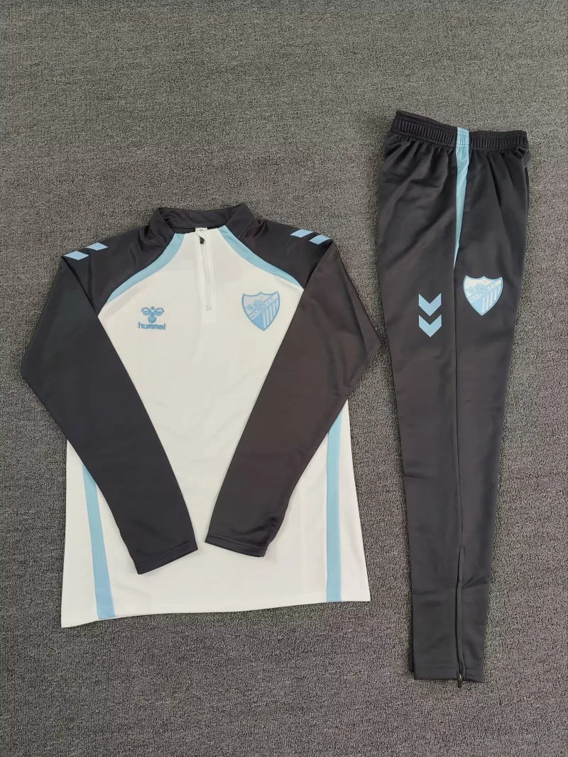 dab270af7d60f2133c10d39920cacdc3 2025/2026 Malaga Half-Pull Training Wear Football Shirt
