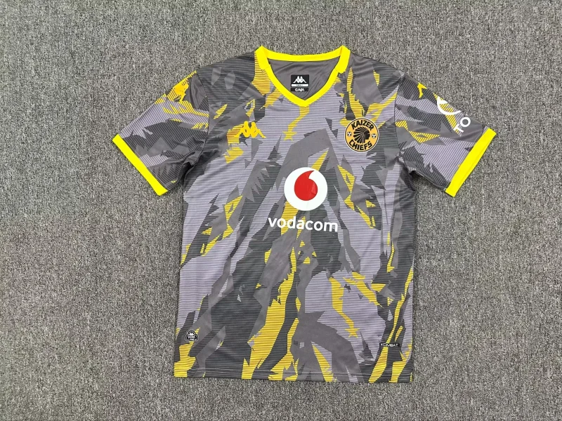 dc6e17d2955eb797fb465d11a3b752e7 2025/2026 Kaizer Chiefs Away Football Shirt 1:1 Thai Quality